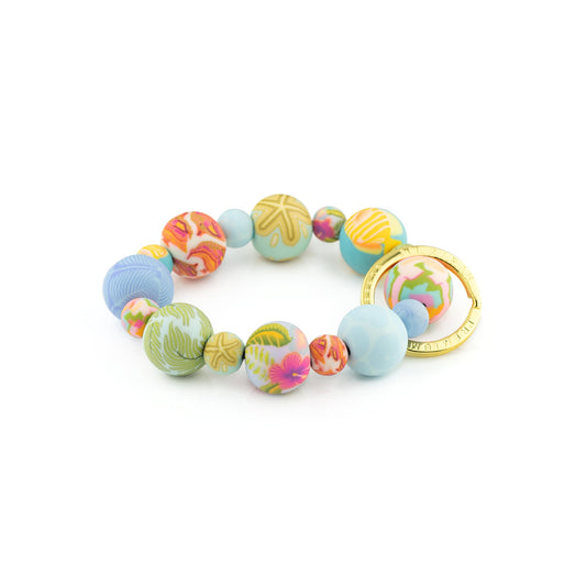 Beach Day Wrist Keychain
