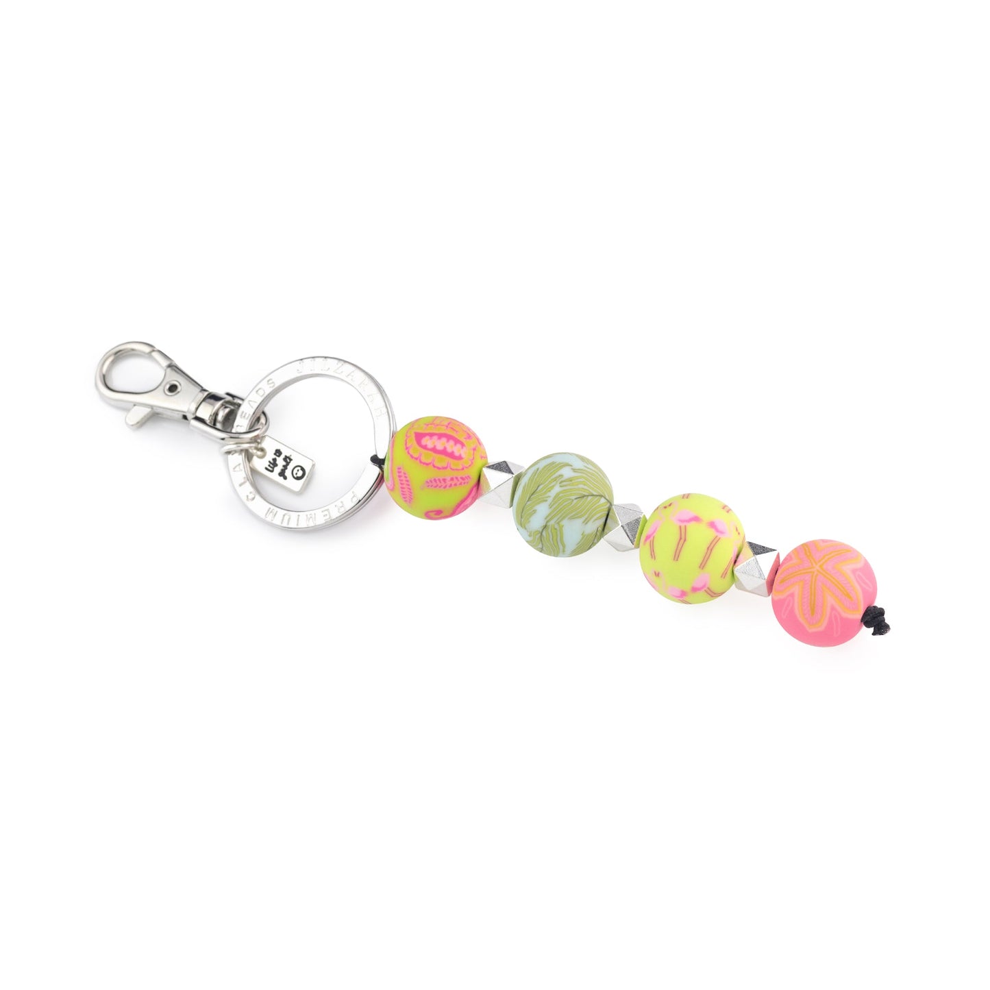 Flamingo Pink 4-Ball Keychain